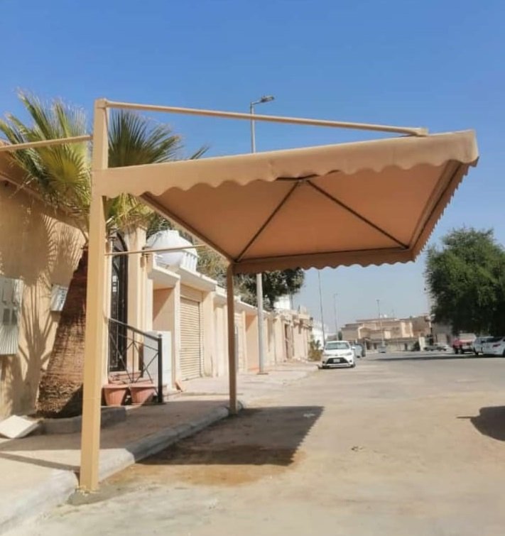مظلات وسواتر الرياض مظلات حي الخالدية